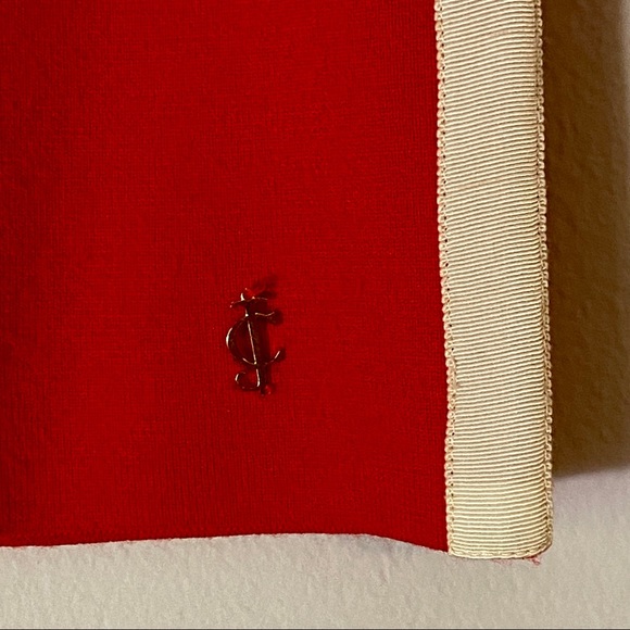 Juicy Couture red wool mini skirt -S - Picture 3 of 6